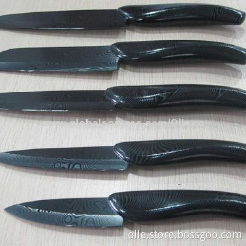 Damascus Ceramic Knife